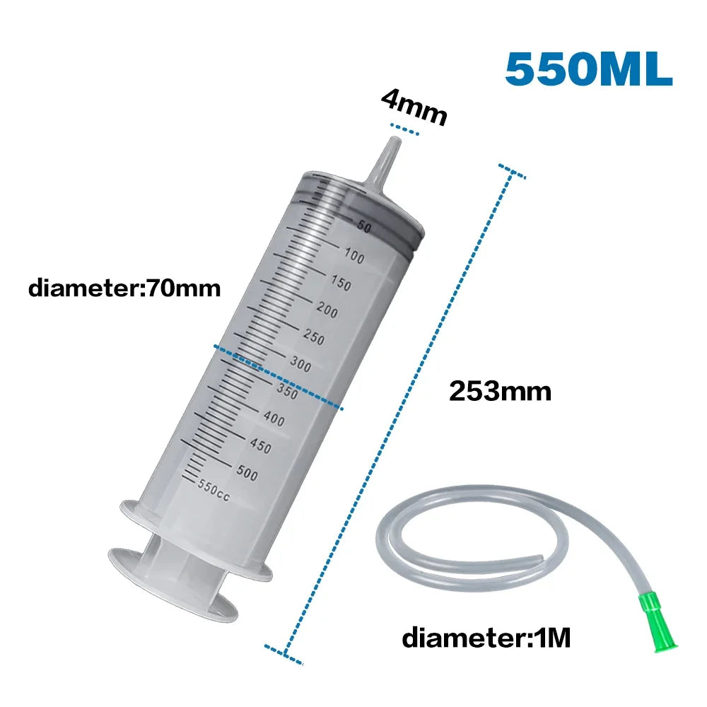 1 Set Car Oil Pump Extractor Oil Pump with Scale Reusable for Automobile Truck Oil Exchange Extractor Tools Pet Feeding Tools