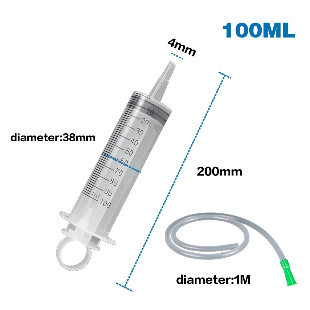 1 Set Car Oil Pump Extractor Oil Pump with Scale Reusable for Automobile Truck Oil Exchange Extractor Tools Pet Feeding Tools