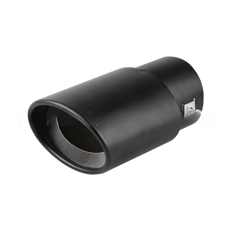 Universal Car Exhaust Muffler Tip Round Stainless Steel Car Tail Rear Chrome Round Exhaust Pipe Tail Muffler Tip Pipe